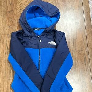 The North Face Navy and Royal Blue Jacket